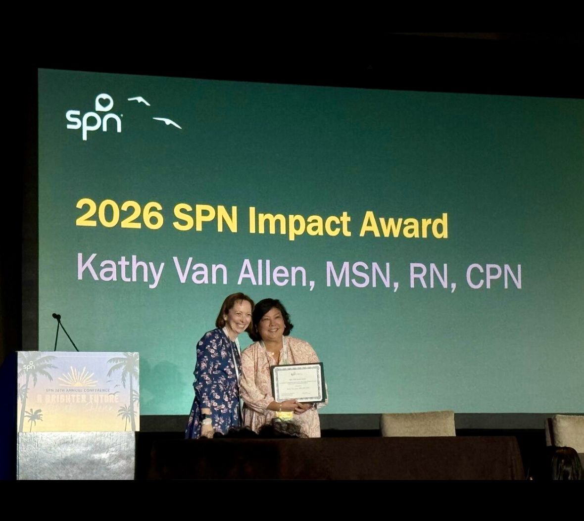 SPN Impact Award
